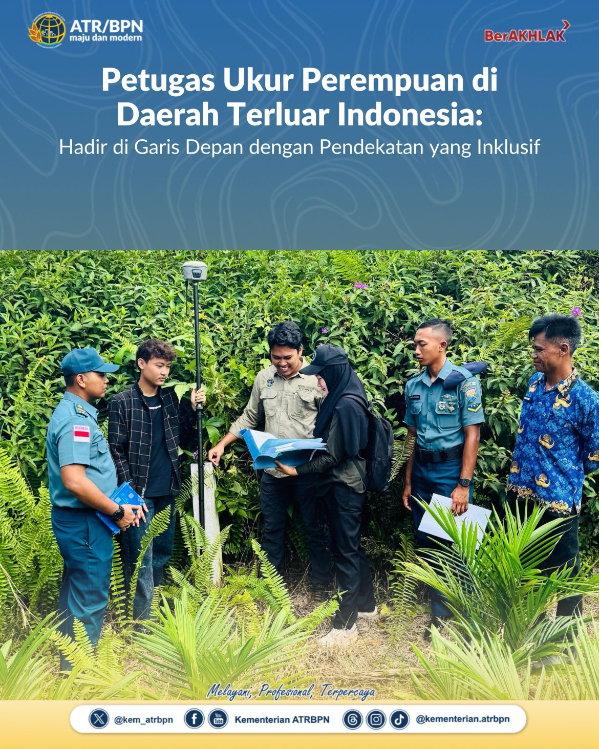 Petugas Ukur Perempuan di Daerah Terluar Indonesia: Hadir di Garis Depan dengan Pendekatan yang Inklusif