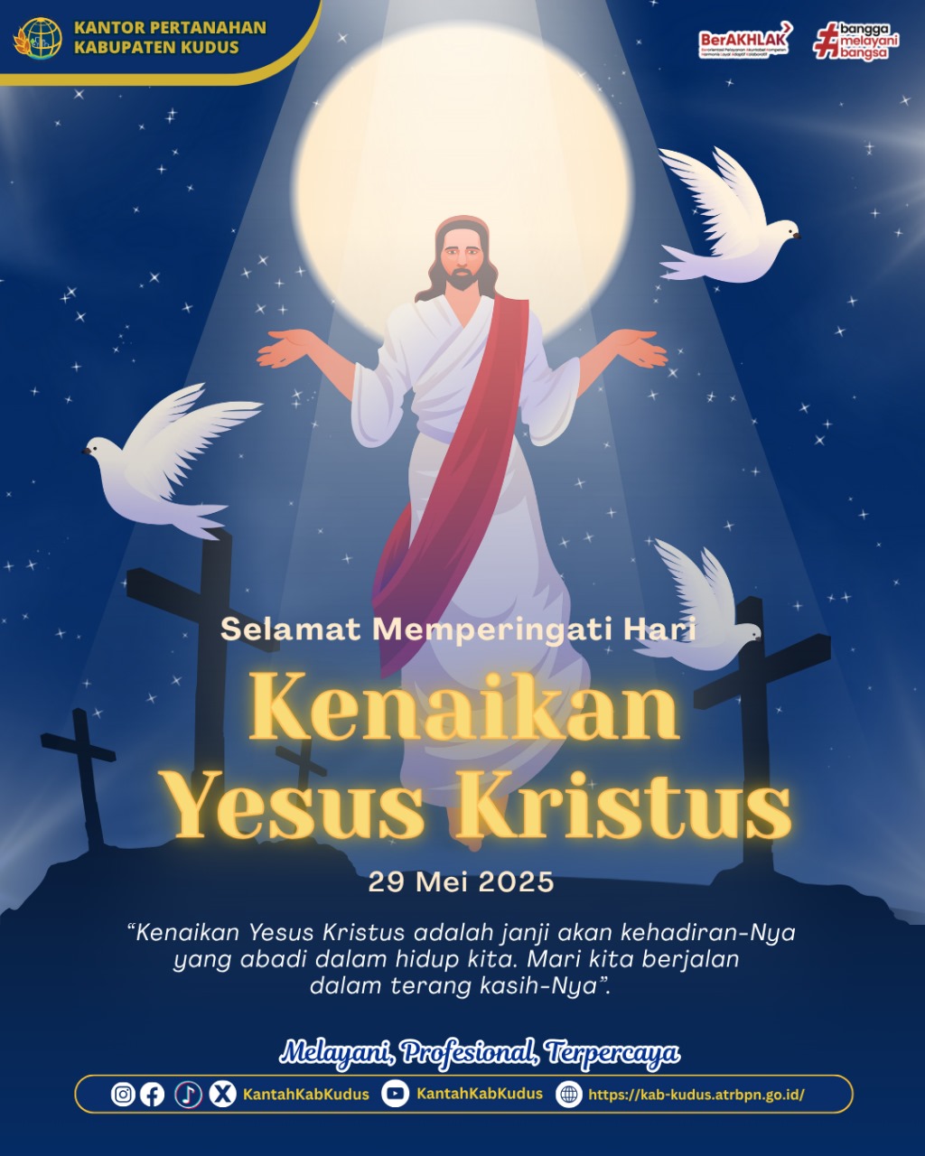 Selamat Memperingati Hari Kenaikan Yesus Kristus