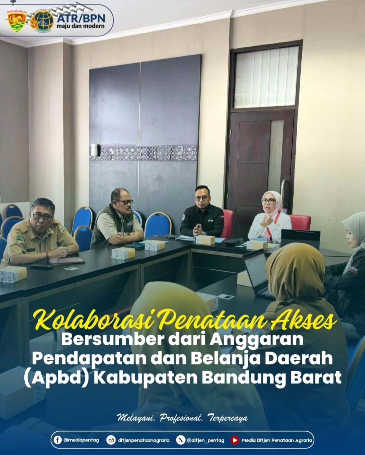 Kolaborasi Penataan Akses Bersumber dari Anggaran Pendapatan dan Belanja Daerah (APBD) Kabupaten Bandung Barat