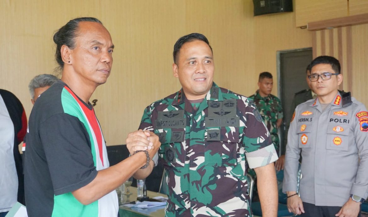 Viral di Medsos, Insiden Cekcok GPK Dengan Anggota TNI Kini Telah Selesai