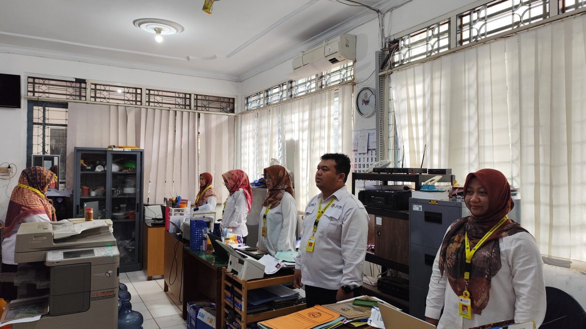 Teguhkan Semangat ASN melalui pembacaan Panca Prasetya Korpri secara Rutin di Kantor Pertanahan Kabupaten Kudus