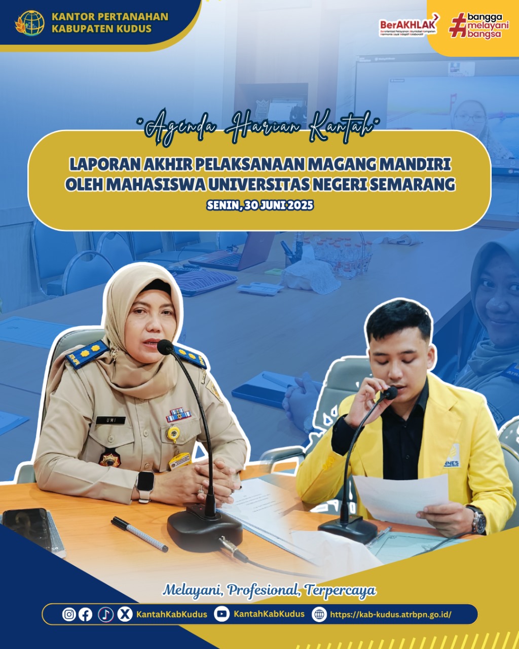 laporan akhir pelaksanaan magang mandiri oleh mahasiswa universitas negeri semarang