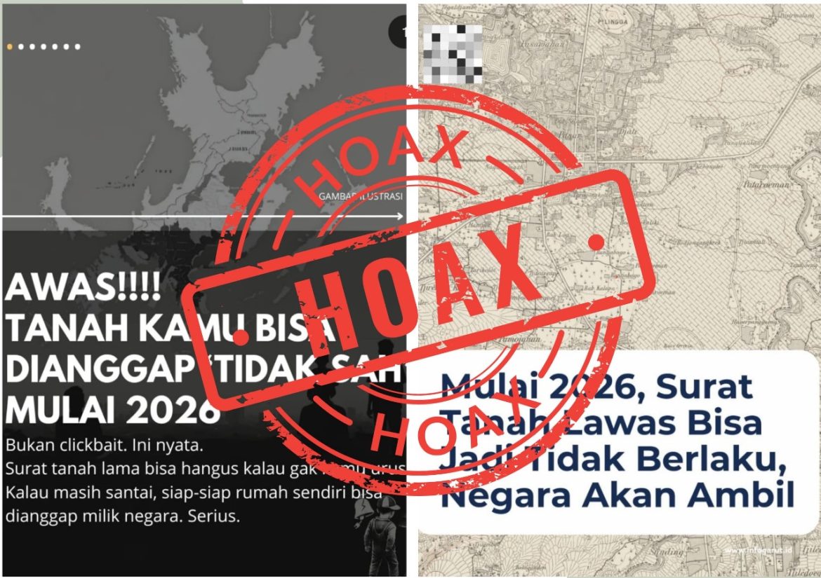 Kementerian ATR/BPN Bantah Isu 2026 Tanah Tak Bersertipikat Diambil Negara, Dirjen PHPT: Itu Tidak Benar