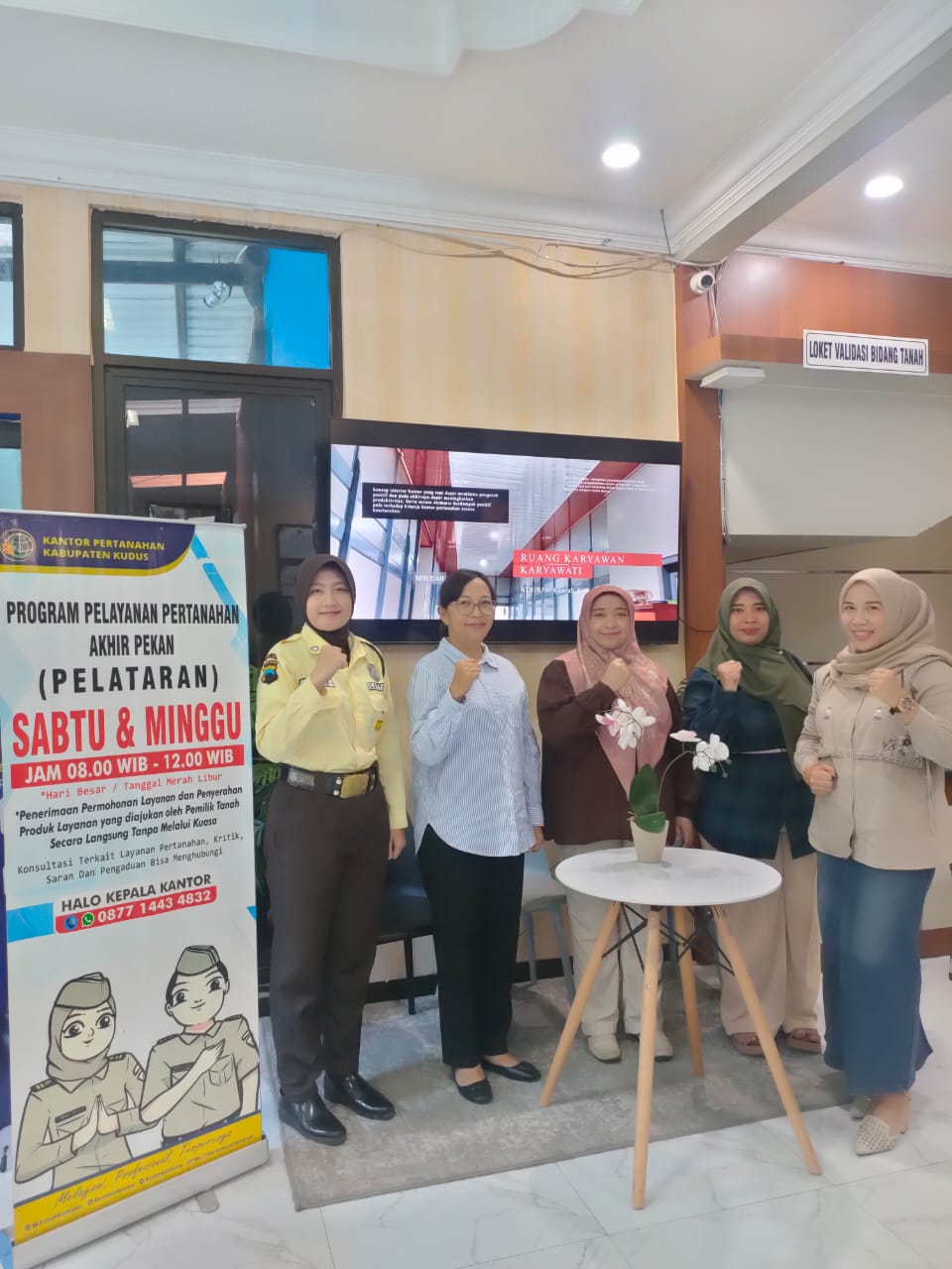 Sabtu Sigap, Kantor Pertanahan Kabupaten Kudus sigap Layani Masyarakat Melalui Program PELATARAN