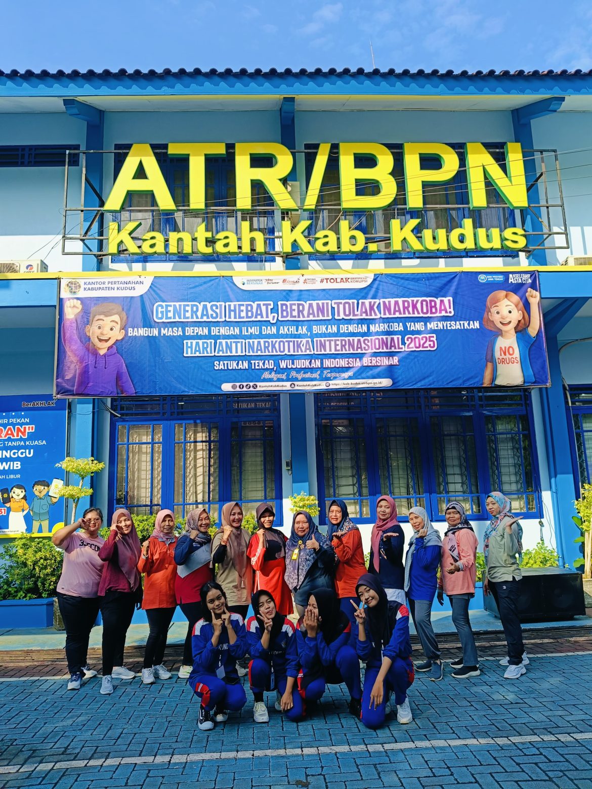 Jum’at Happy – Senam Sehat di Kantor Pertanahan Kabupaten Kudus