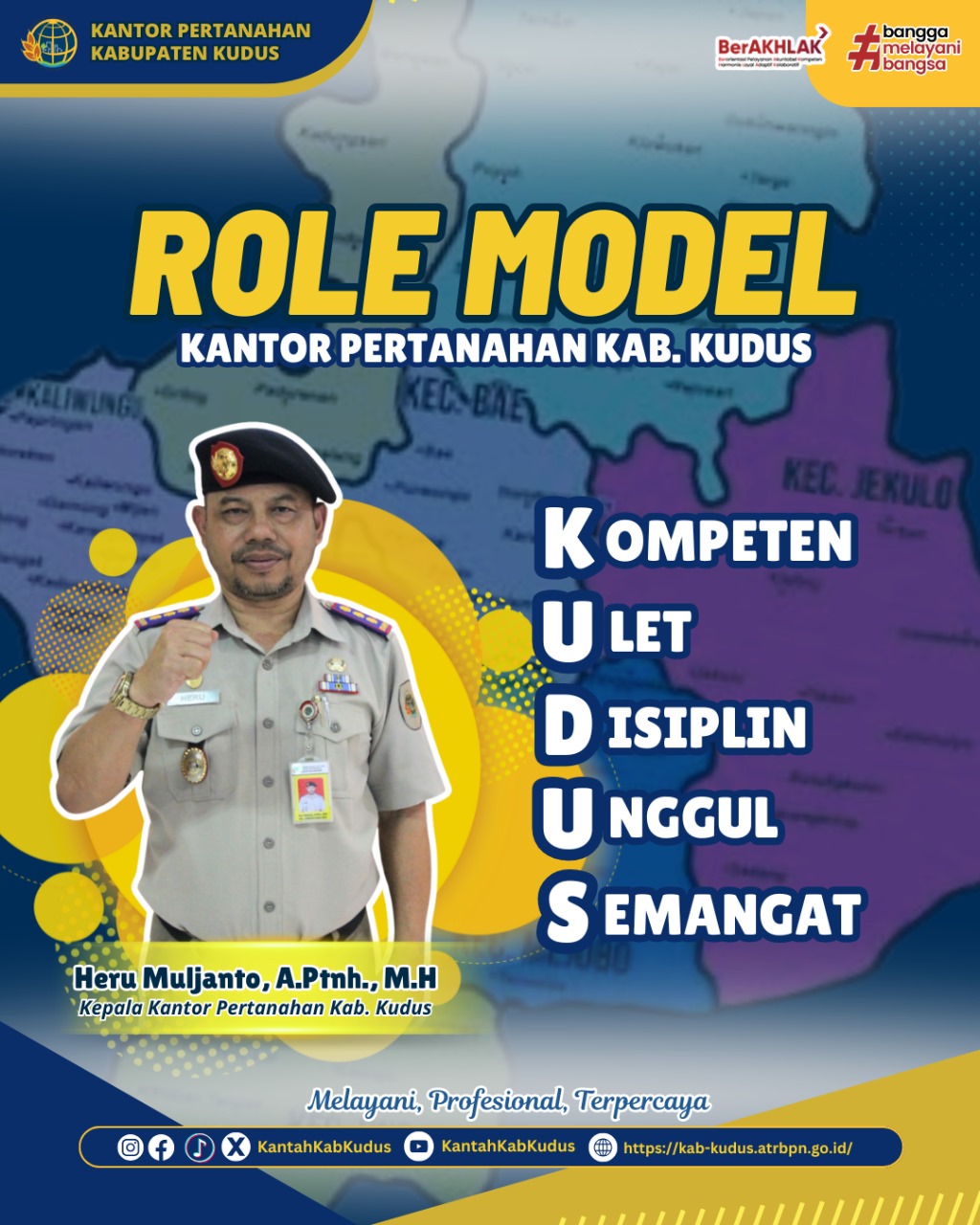Role Model Pembangunan Zona Integritas di Kantor Pertanahan Kabupaten Kudus
