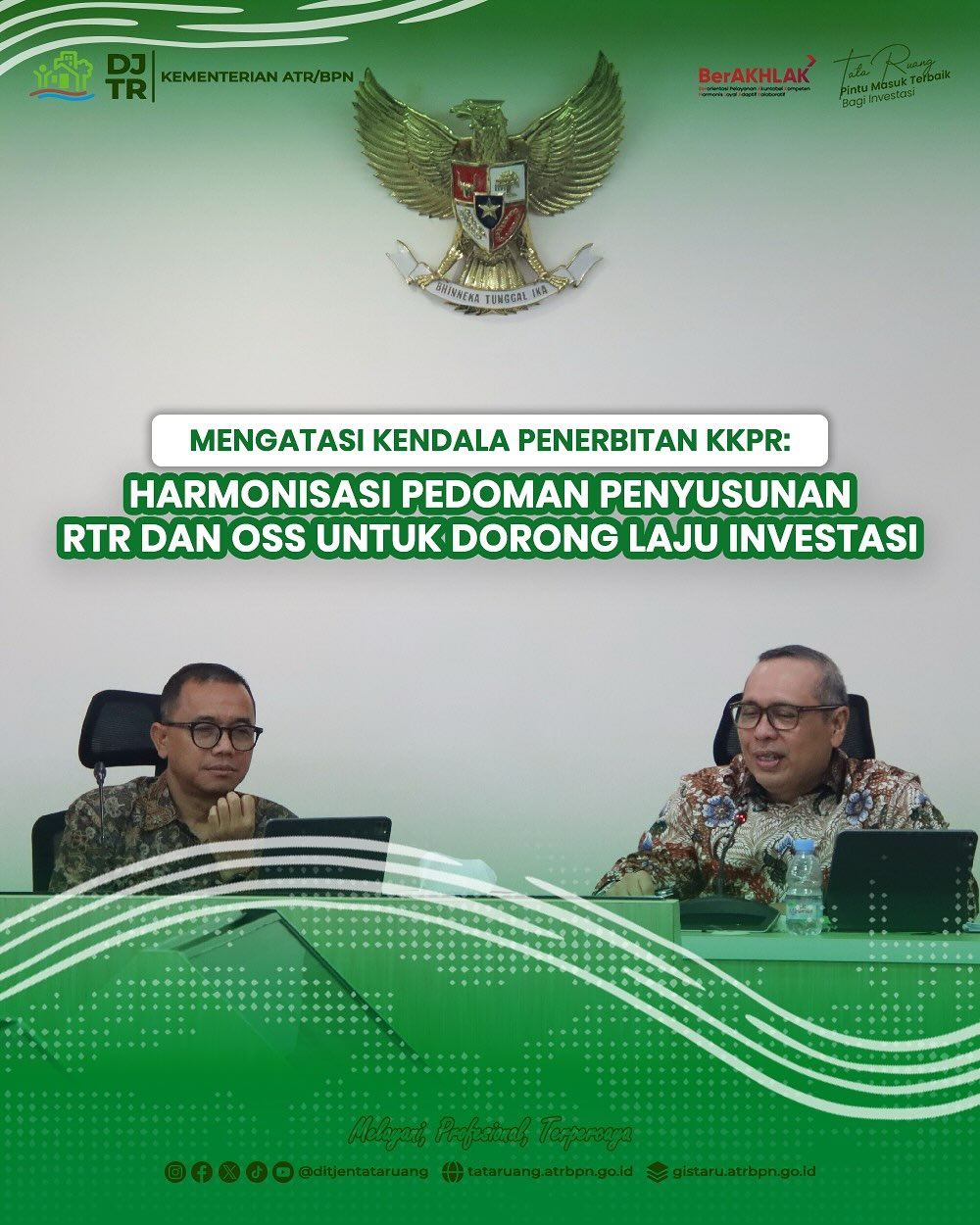 Mengatasi Kendala Penertiban KKPR Harmonisasi Pedoman Penyusunan RTR dan OSS untuk Dorong Laju Investasi