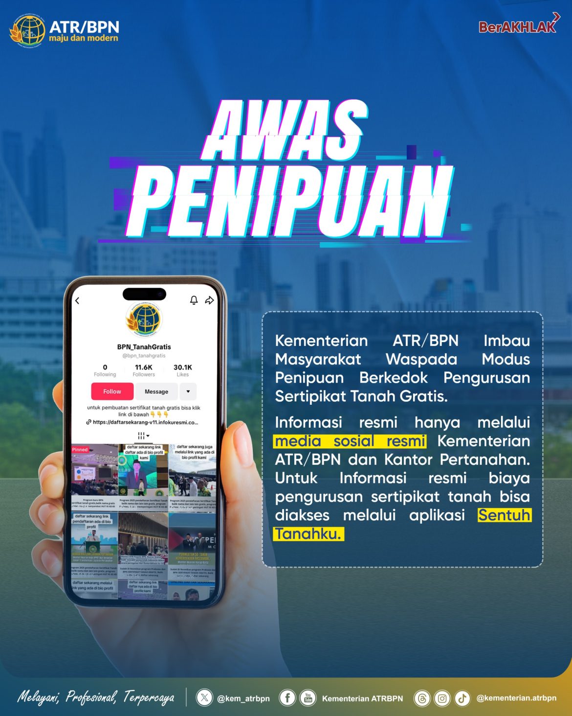 Awas Penipuan Berkedok Pengurusan Sertipikat Tanah Gratis