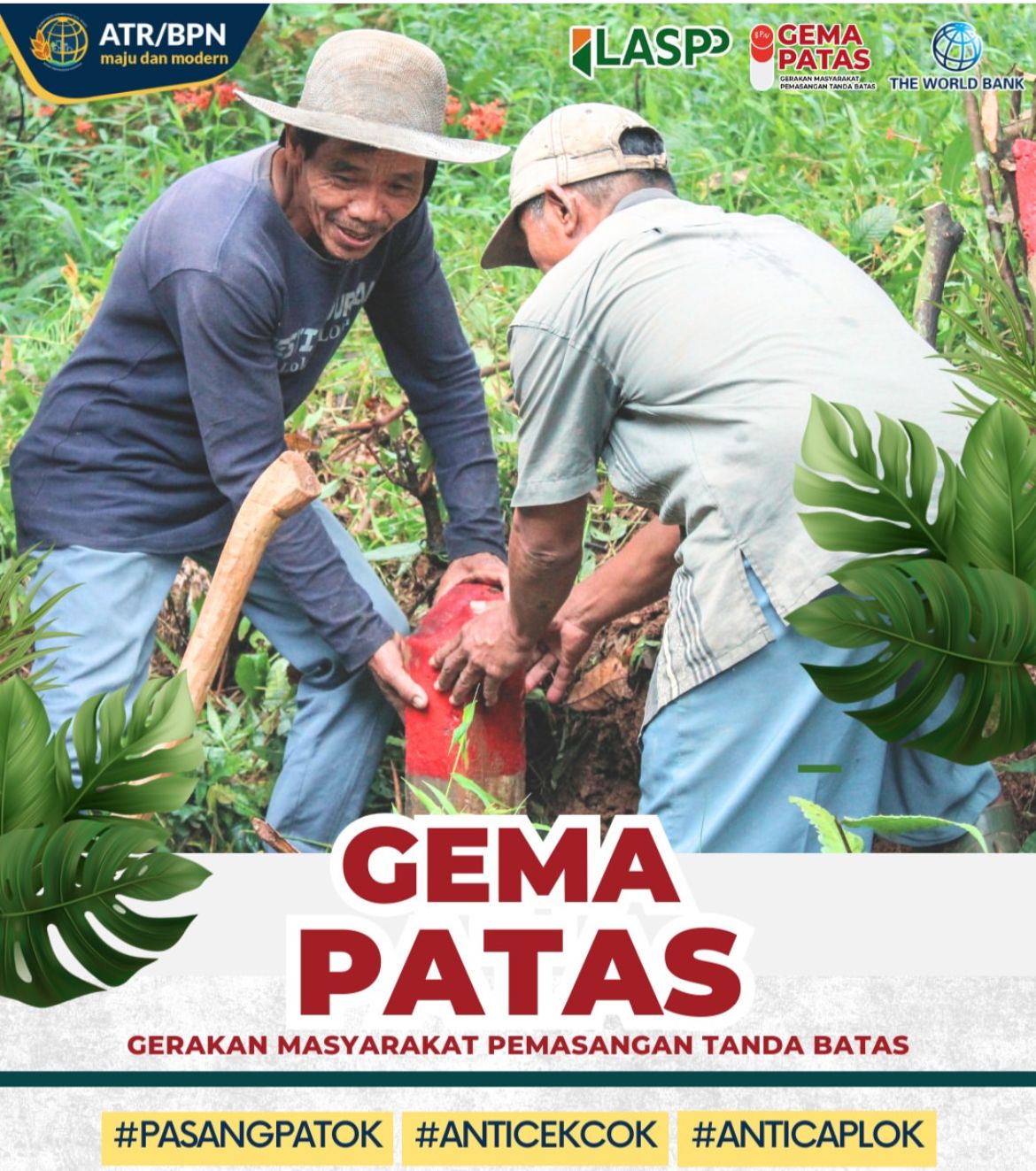 Gemapatas, Gerakan Masyarakat Pemasangan Tanda Batas Tanah