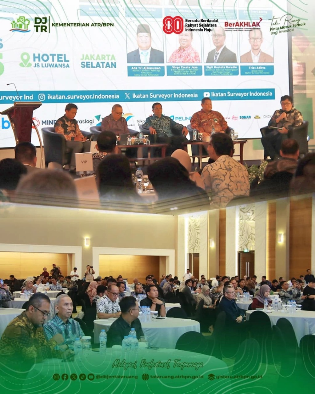 Talkshow ILASPP Tekankan Digitalisasi Pemetaan dan Integrasi Data Spasial Nasional