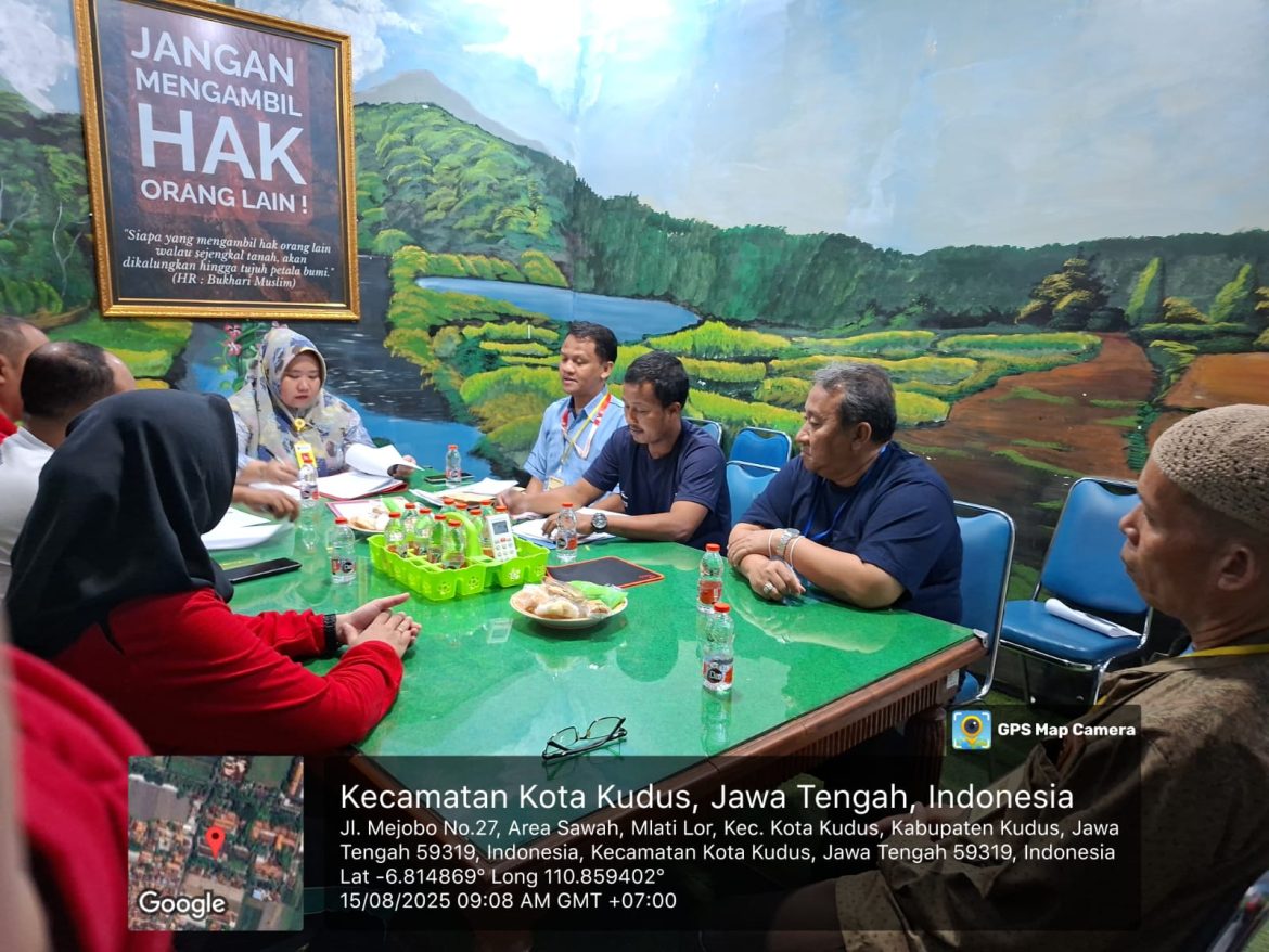 Kantor Pertanahan Kudus Gelar Rapat Persiapan Beracara Terkait Perkara Nomor 46/Pdt.G/2025/PN.Kds
