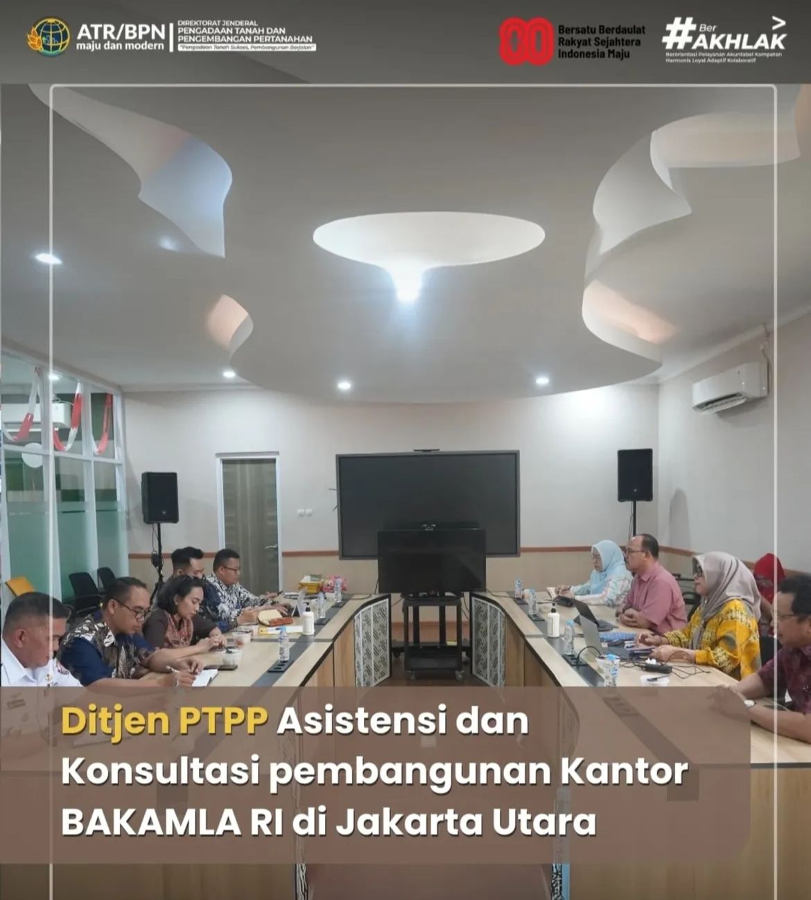 Ditjen PTPP Asistensi dan Konsultasi pembangunan Kantor BAKAMLA RI di Jakarta Utara