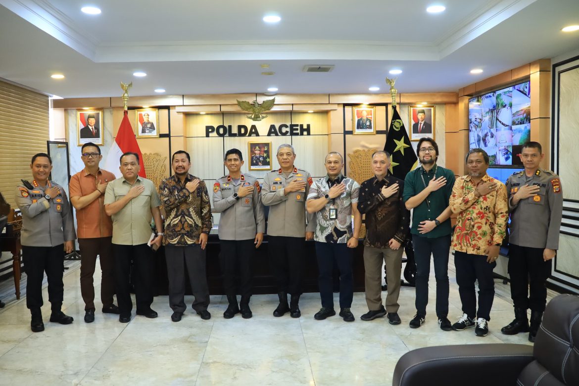 Kapolda Aceh Terima Audiensi Manajemen PT Pertamina Hulu Rokan