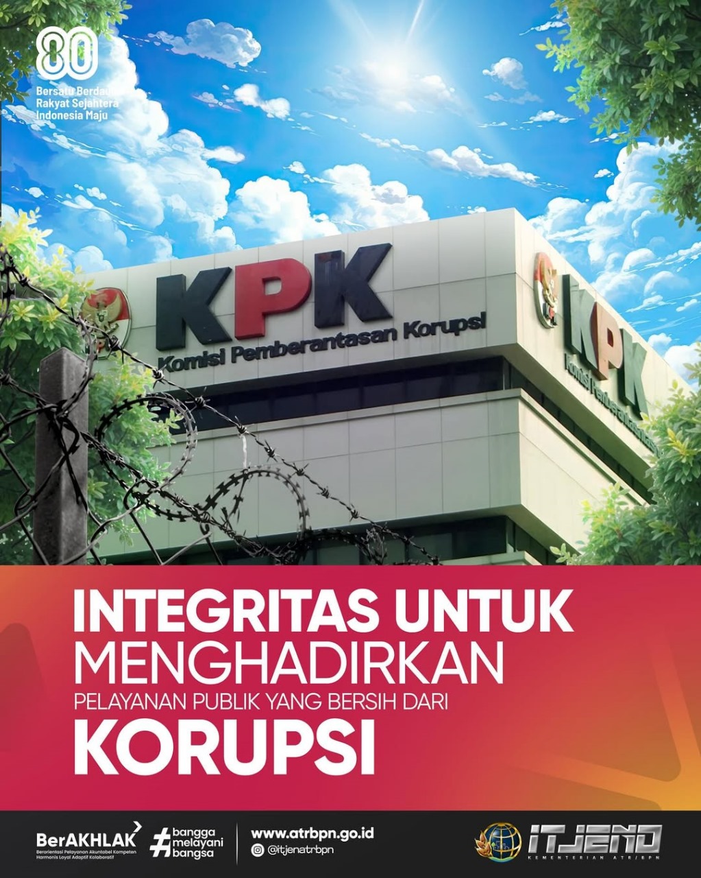 Integriras untuk Menghadirkan Pelayanan Publik yang Bersih dari Korupsi