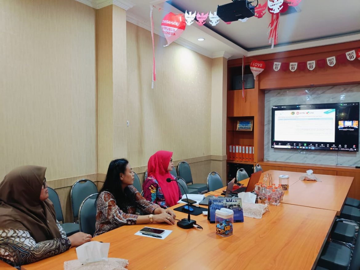 Kantah Kudus Ikuti Pendampingan dan Monitoring Pengadaan Barang/Jasa Secara Daring