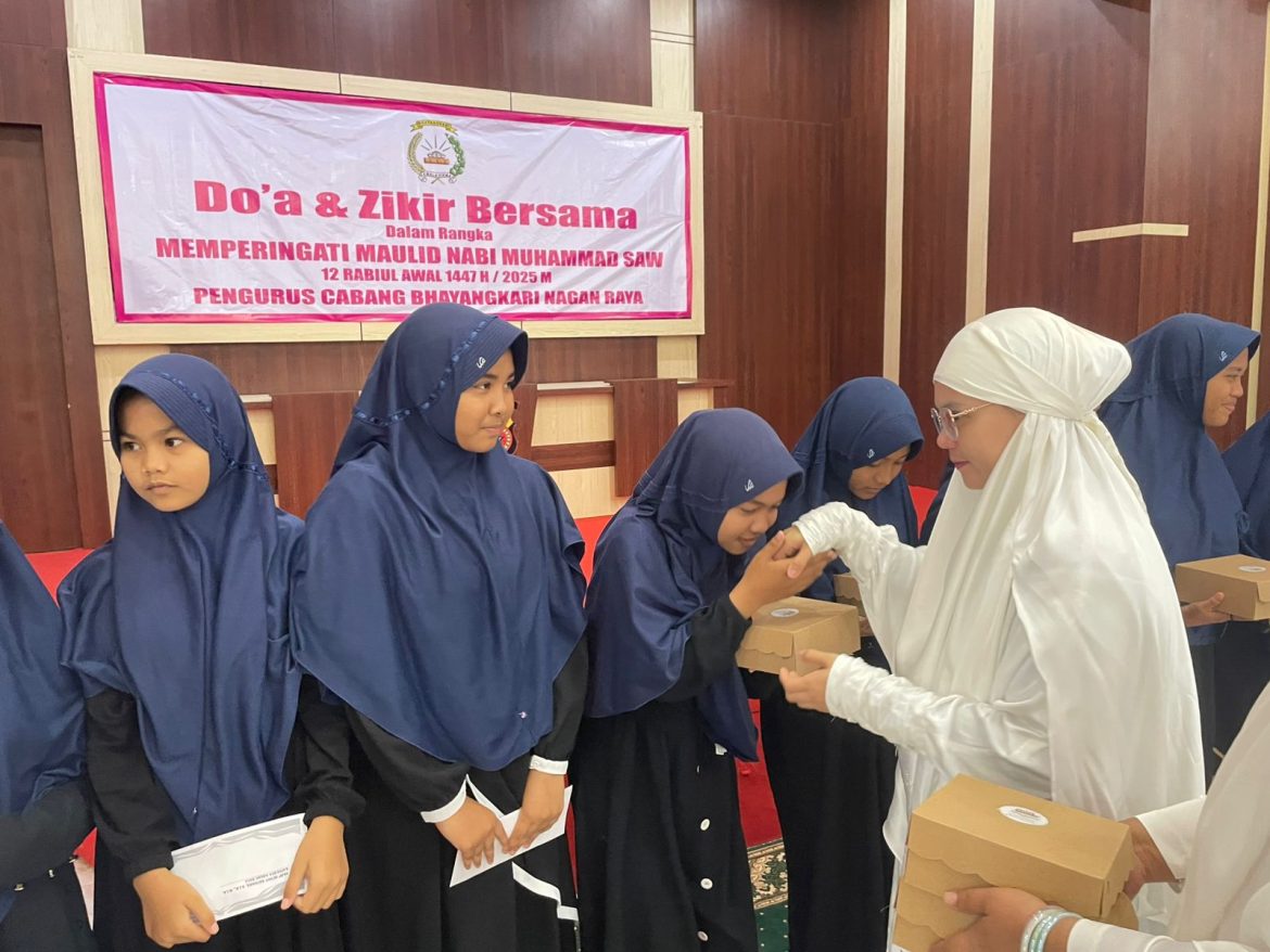Polres Nagan Raya Peringati Maulid Nabi Muhammad SAW 1447 H, Gelar Zikir, Doa Bersama dan Santuni Anak Yatim