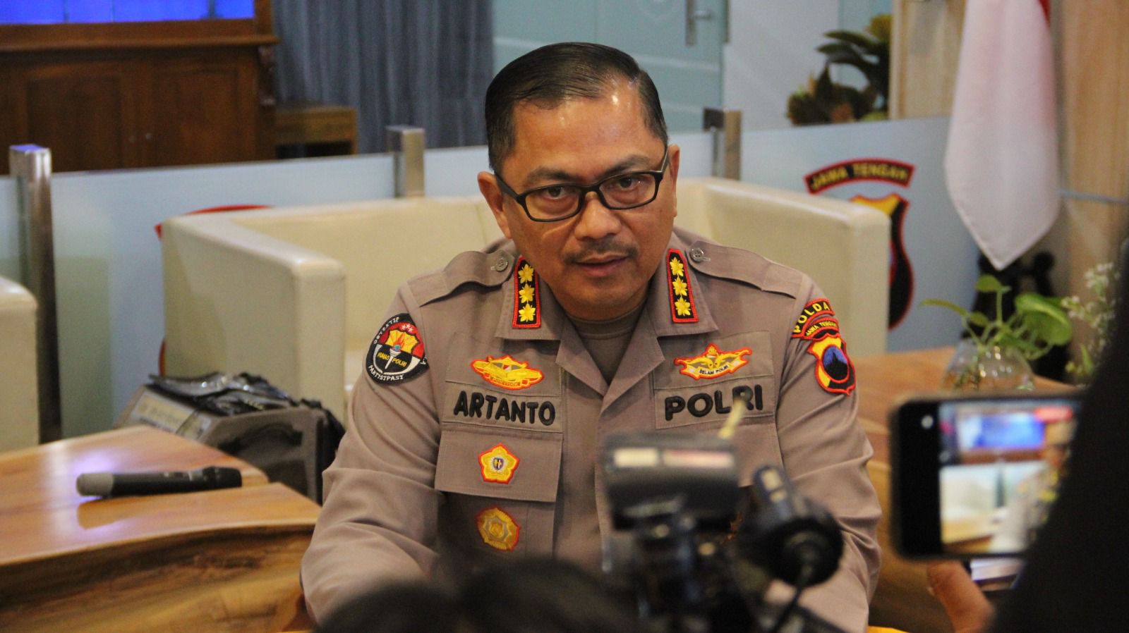 Kabidhumas Polda Jateng Kombes Polda Artanto. (foto: Bidhumas/Edy) 