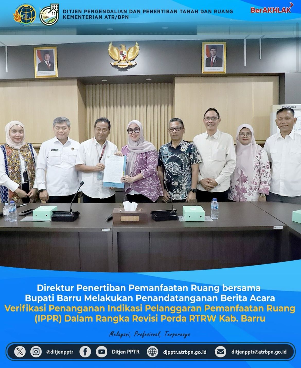 Verifikasi Penanganan Indikasi Pelanggaran Pemanfaatan Ruang (IPPR) Dalam Rangka Revisi Perda RTRW Kab. Barru