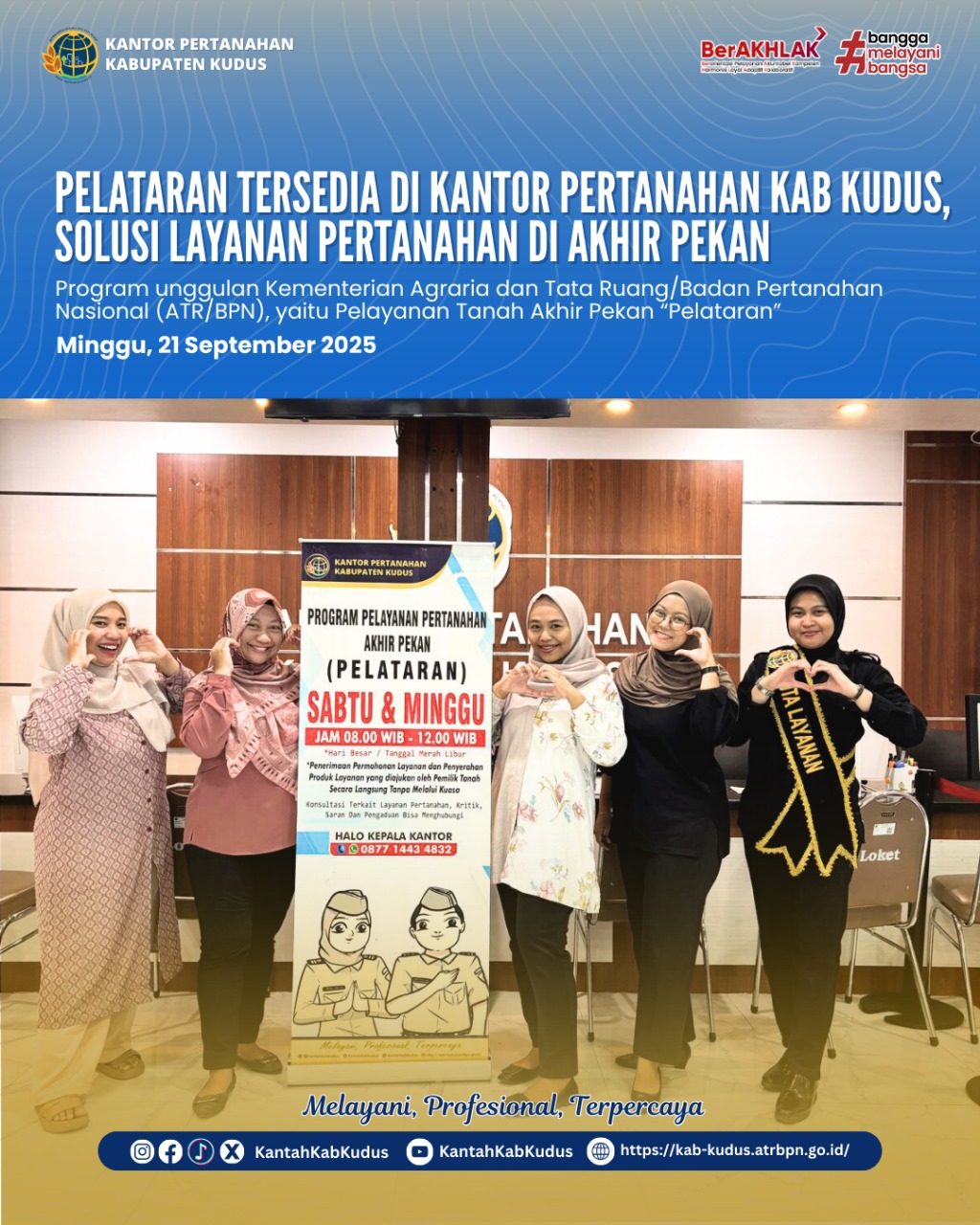 Solusi Layanan Pertanahan di Akhir Pekan, yuk datang Ke Kantor Pertanahan Terdekat