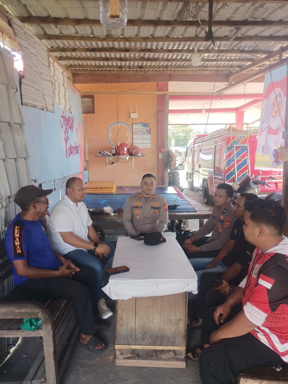 Pasca Tragedi Tersengat Listrik, Kapolsek Darul Makmur Gerak Cepat Koordinasi dengan PLN dan Damkar