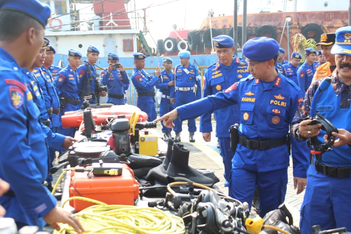 Ditpolairud Polda Jateng Gelar Apel Siaga Bencana 2025, Tegaskan Kesiapan Personel dan Alat SAR