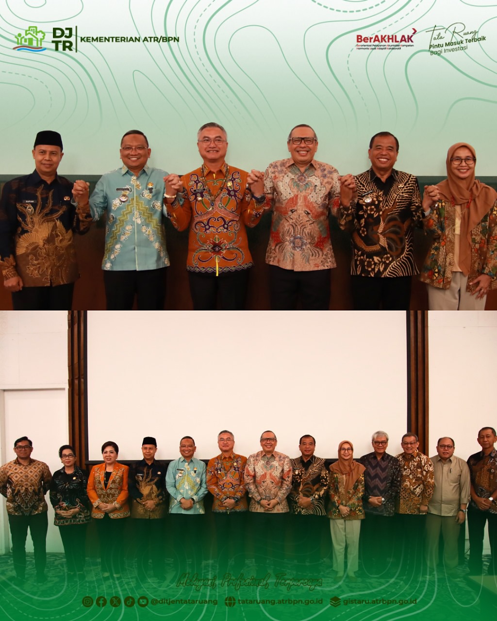 Ditjen Tata Ruang Gelar Rapat lintas Sektor Nahas RTRW dan RDTR Wilayah Sumatera dan Kalimantan