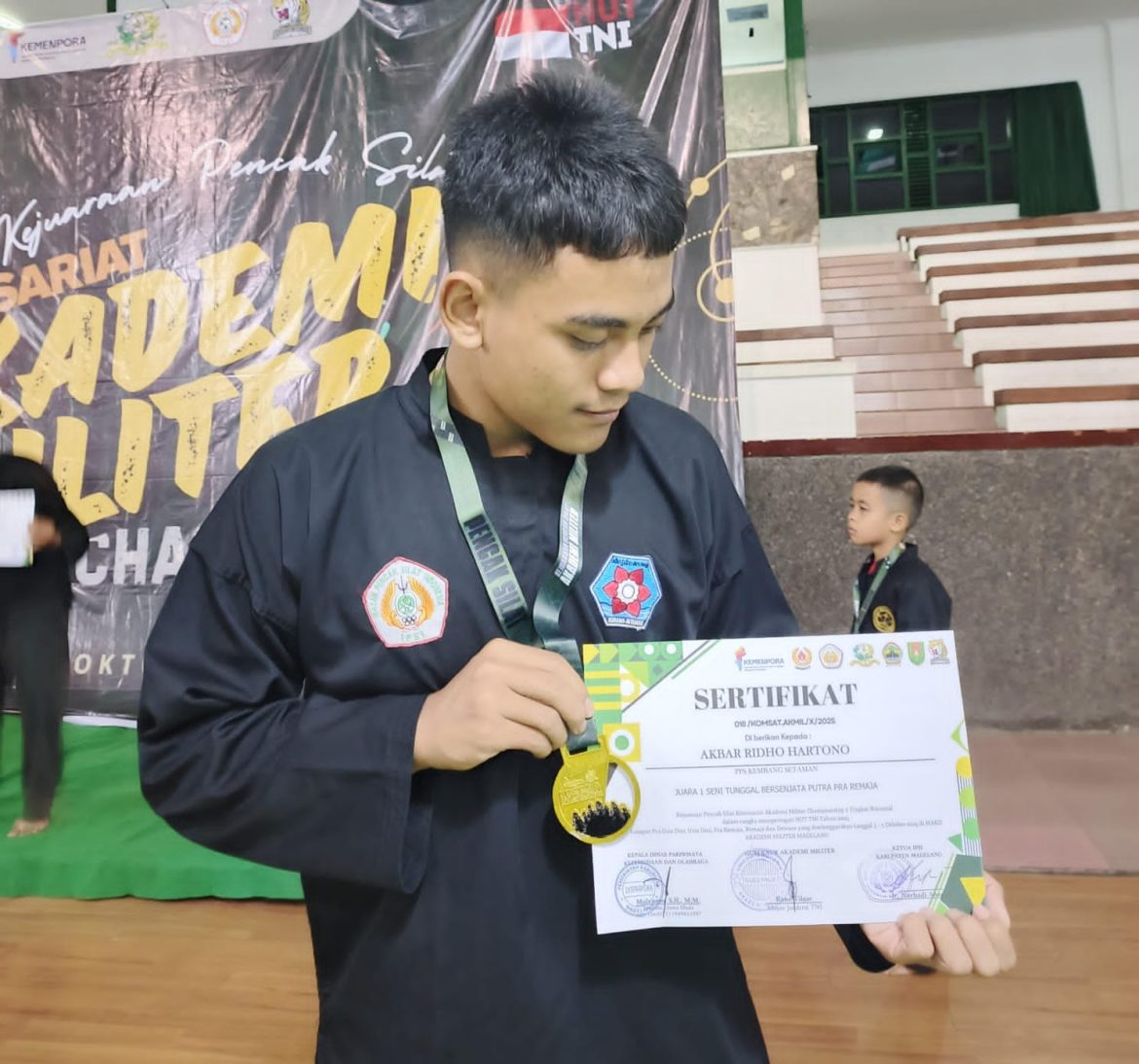 Akbar Ridho Hartono Torehkan Prestasi Gemilang, Raih Juara 1 Pencak Silat Akademi Militer Championship 2025