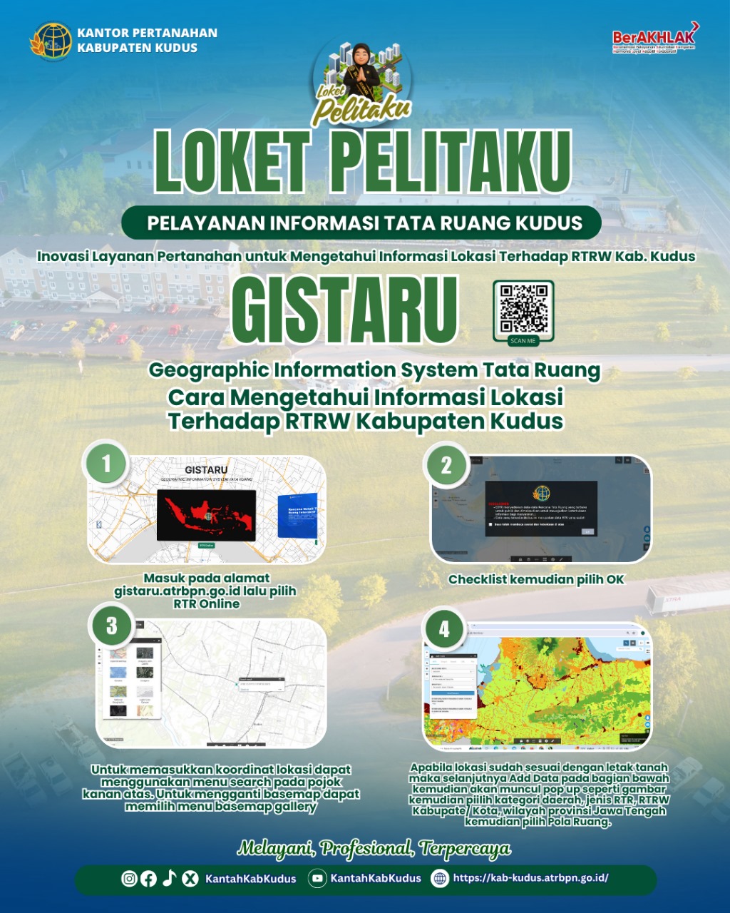 BPN Kudus Menyediakan Loket Pelitaku Untuk Informasi Tata Ruang