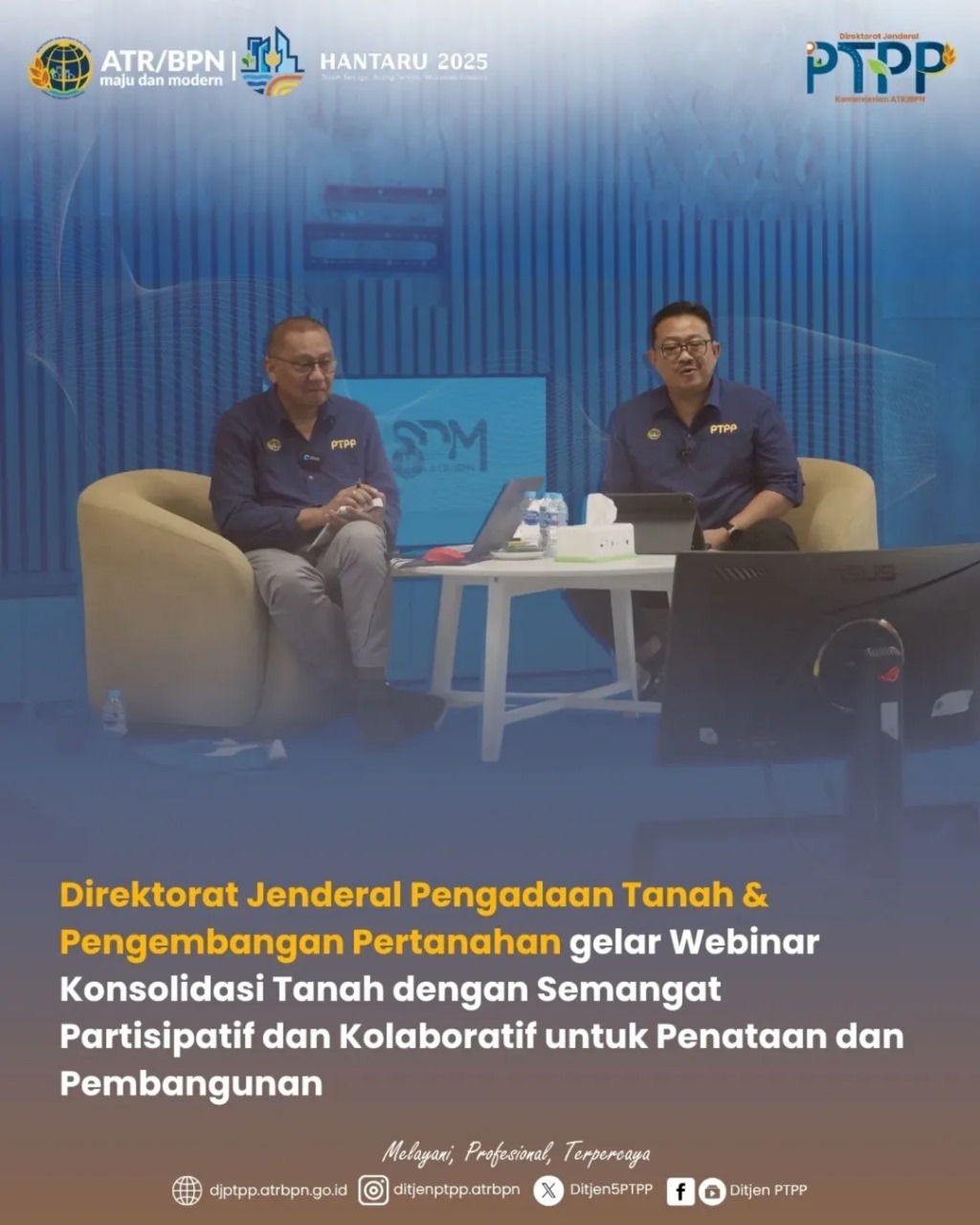 Direktorat Jenderal Pengadaan Tanah dan Pengembangan Pertanahan gelar Webinar Konsolidasi Tanah dengan Semangat Partisipatif dan Kolaboratif untuk penataan dan Pembangunan