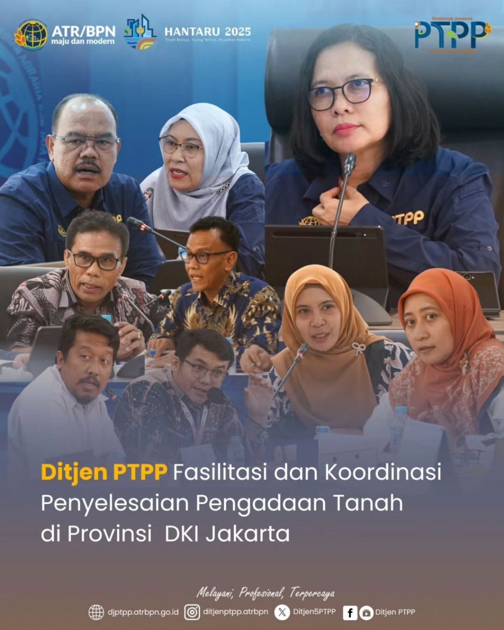 Ditjen PTPP Fasilitasi dan Koordinasi Penyelesaian Pengadaaan Tanah di Provinsi DKI Jakarta