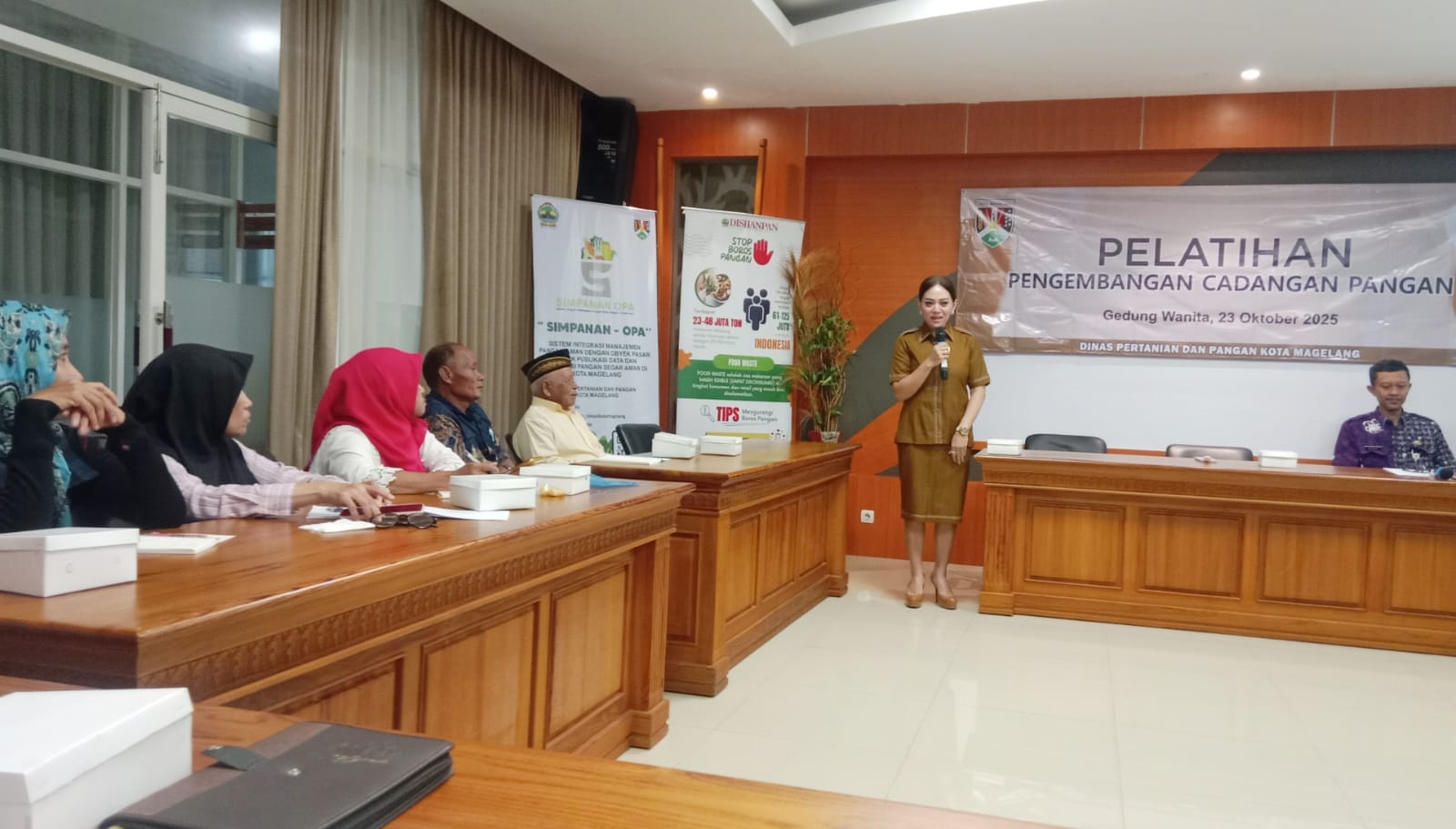 Dinas Pertanian dan Pangan Kota Magelang Adakan Pelatihan Pengembangan Cadangan Pangan