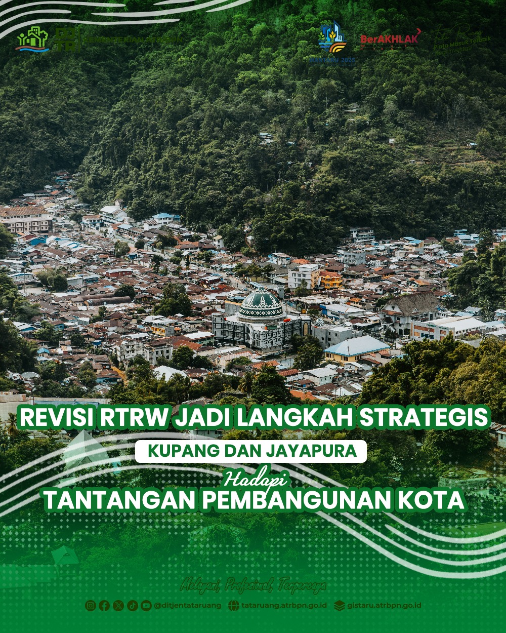 Revisi RTRW Jadi Langkah Strategis Kupang dan Jayapura Hidupi Tantangan Pembangunan Kota