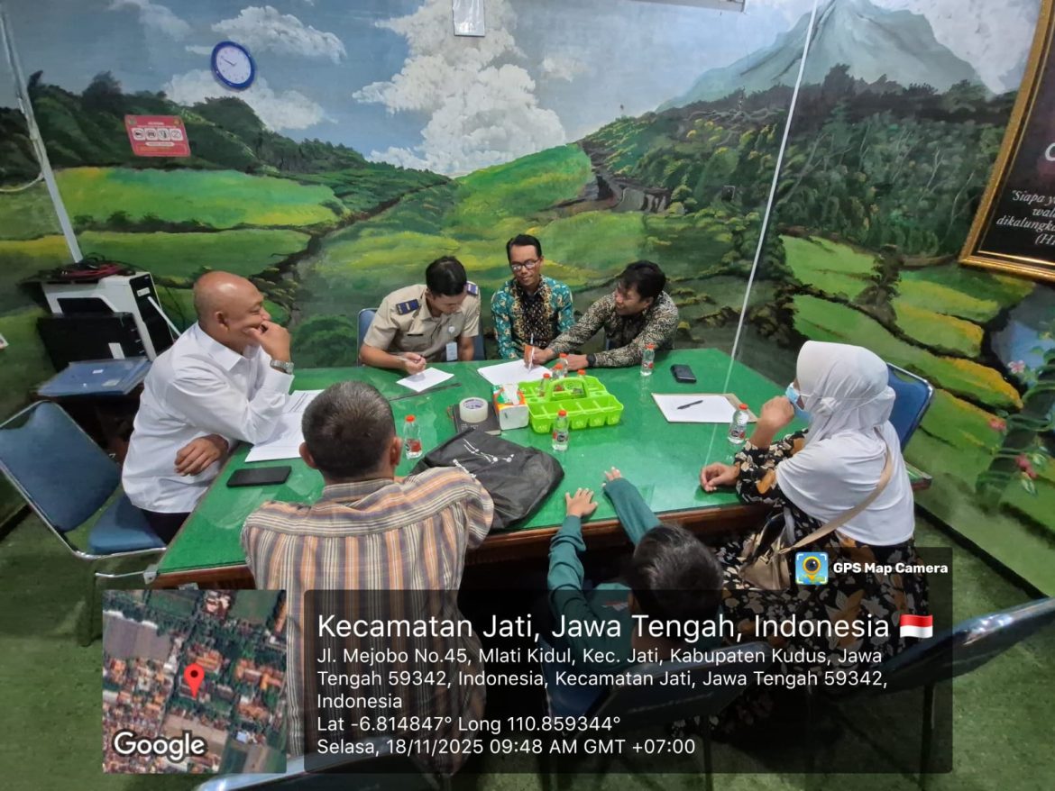 Mediasi Sengketa Batas Tanah di Desa Karangmalang, Kantor Pertanahan Kudus Lakukan Tindak Lanjut Penanganan Pengaduan