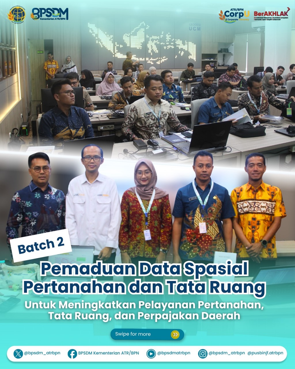 Pemaduan Data Spasial Pertanahan dan Tata Ruang untuk Meningkatkan Pelayanan Pertanahan Tata Ruang dan Perpajakan Daerah