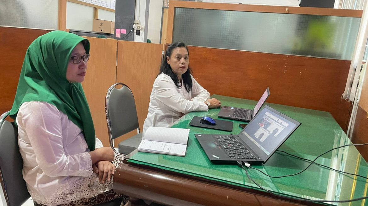 KKS dan Bendahara Kantor Pertanahan Kabupaten Kudus Ikuti Pertemuan Daring Pengawasan PNBP Sektor Pertanahan oleh Komisi II DPR RI