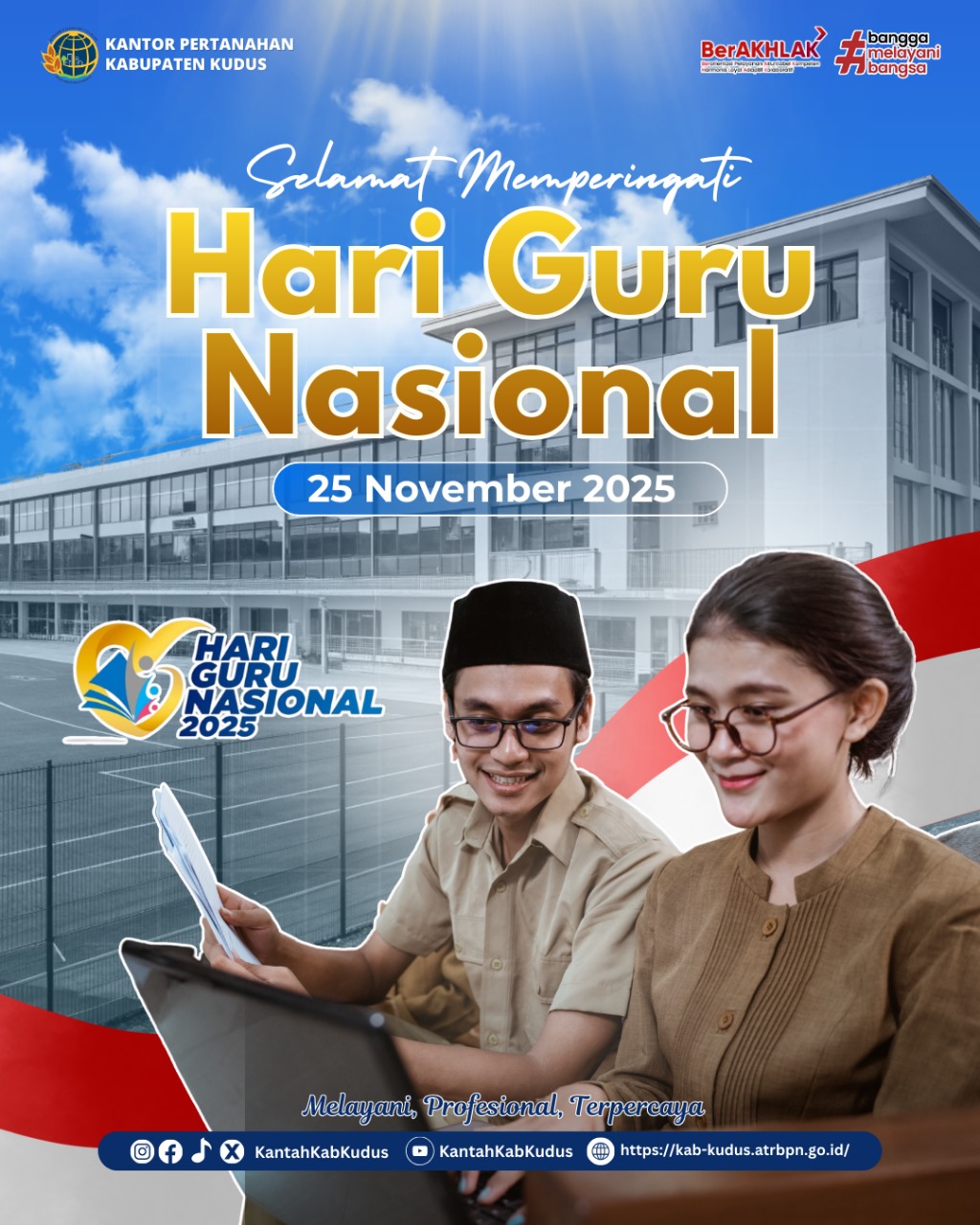 Kantor Pertanahan Kabupaten Kudus Peringati Hari Guru Nasional 2025: Wujud Apresiasi untuk Pahlawan Pendidikan