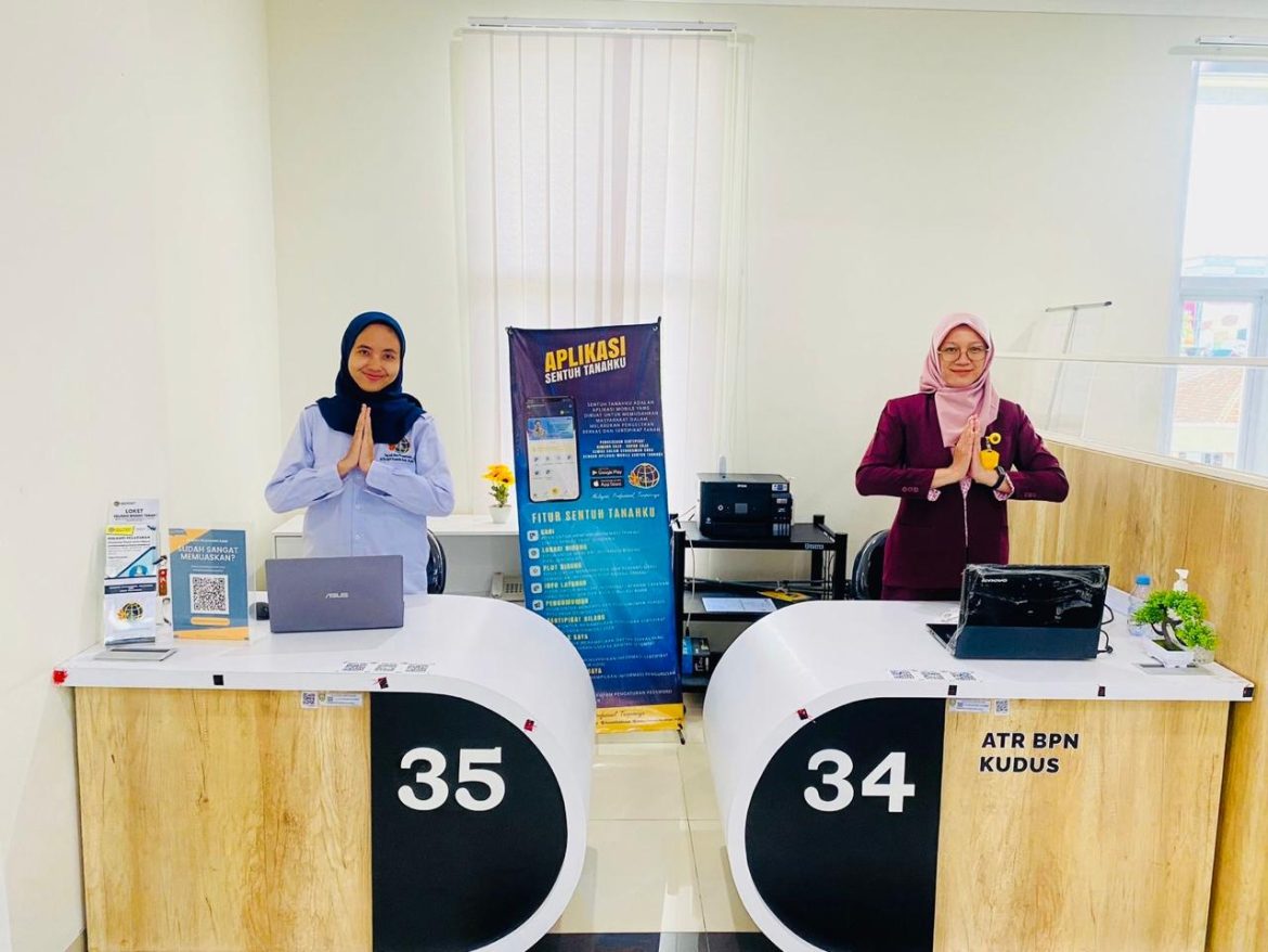 Kantor Pertanahan Kabupaten Kudus sigap tanggap Layani Masyarakat di Gerai Mall Pelayanan Publik di Nomor 34 dan 35