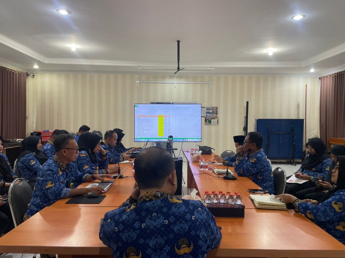 Monitoring dan Evaluasi Capaian Kinerja Kantah kab. Kudus Fokus pada Konsistensi serta Akurasi Pelaporan