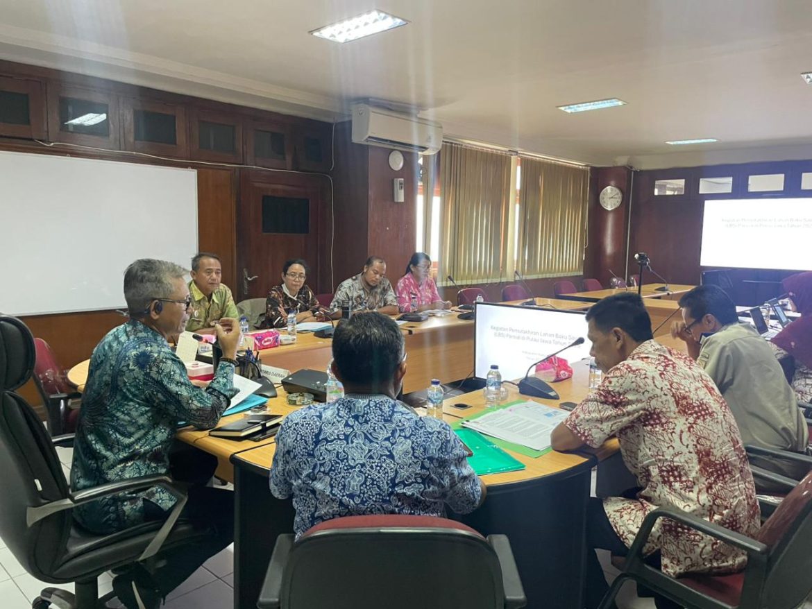 Kantor Pertanahan Kabupaten Kudus Hadiri Rapat Koordinasi Pembahasan Updating Lahan Baku Sawah untuk Penetapan LP2B