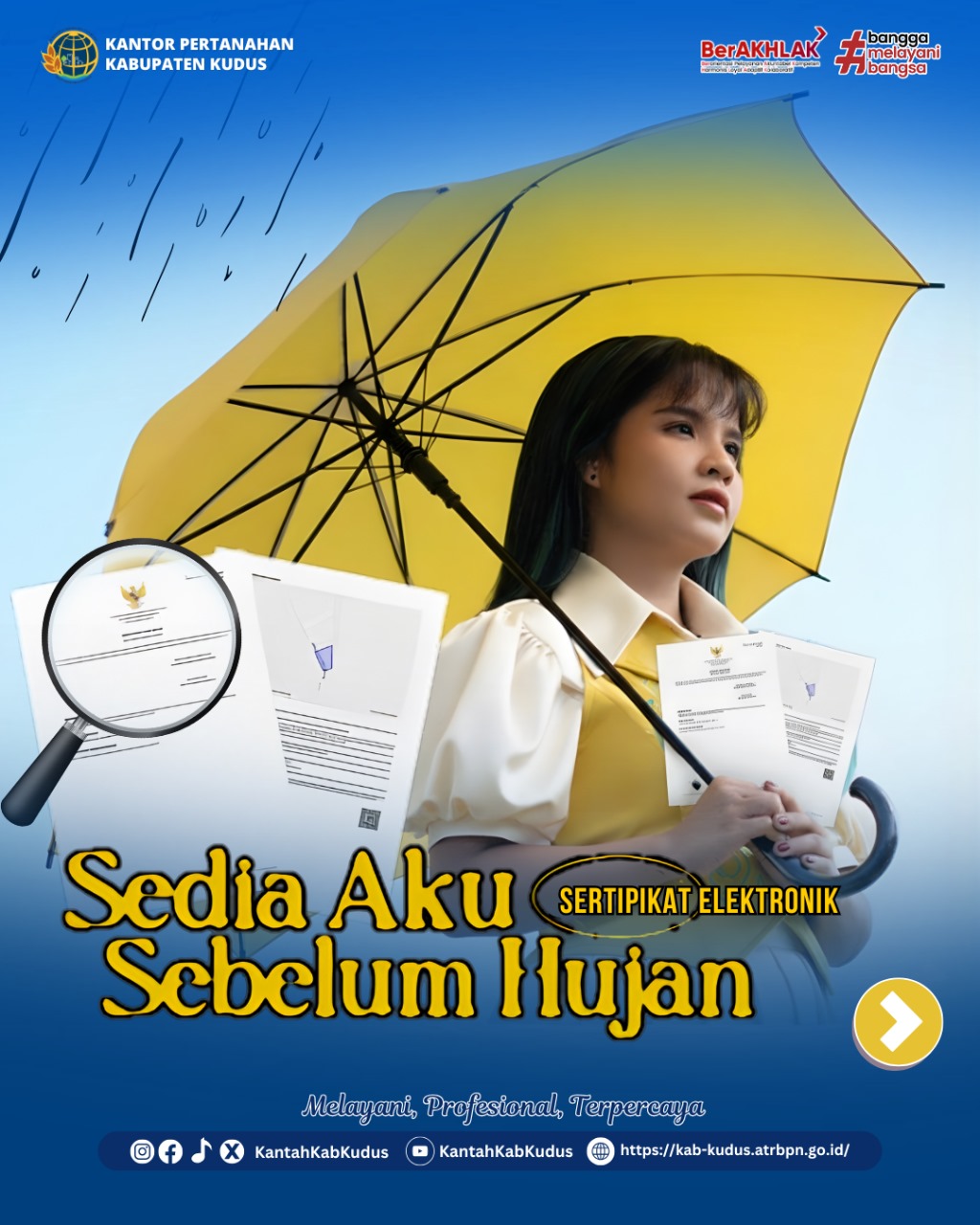 Sedia Sertipikat Tanah Elektronik Sebelum Bencana Datang