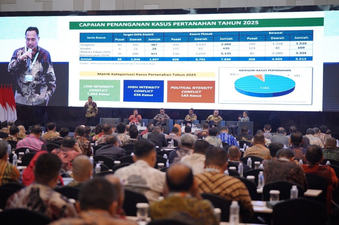 Dirjen PSKP dalam Pengarahan Umum Rakernas Kementerian ATR/BPN: Kolaborasi Antar Lembaga Kunci Berantas Mafia Tanah