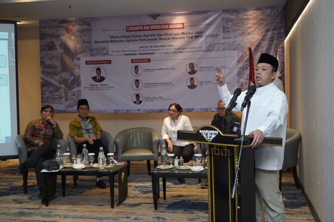 Kementerian ATR/BPN Lakukan Penataan Kembali Pengelolaan Reforma Agraria