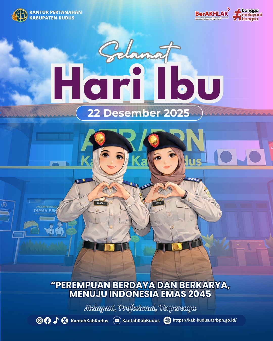 Kantor Pertanahan Kabupaten Kudus Peringati Hari Ibu 2025