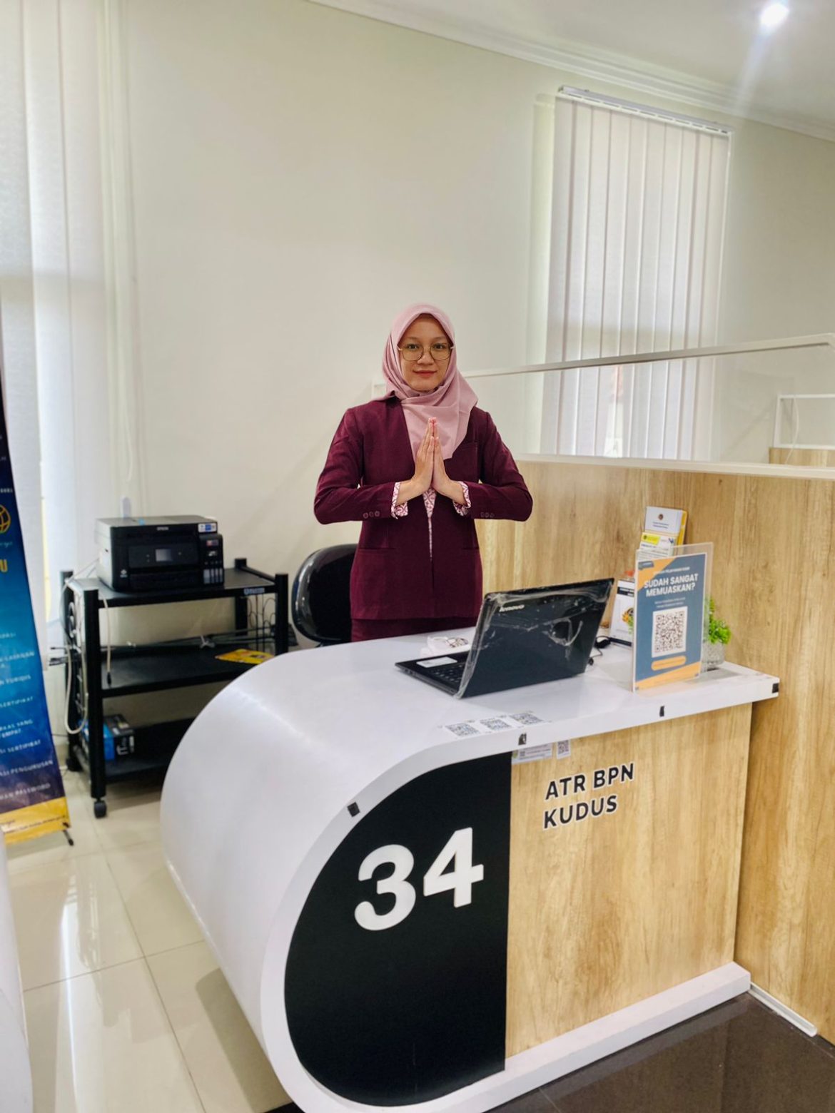 Mall Pelayanan Publik Kantor Petranahan Kabupaten Kudus Petugas Siap Senin, 29 Desember 2025