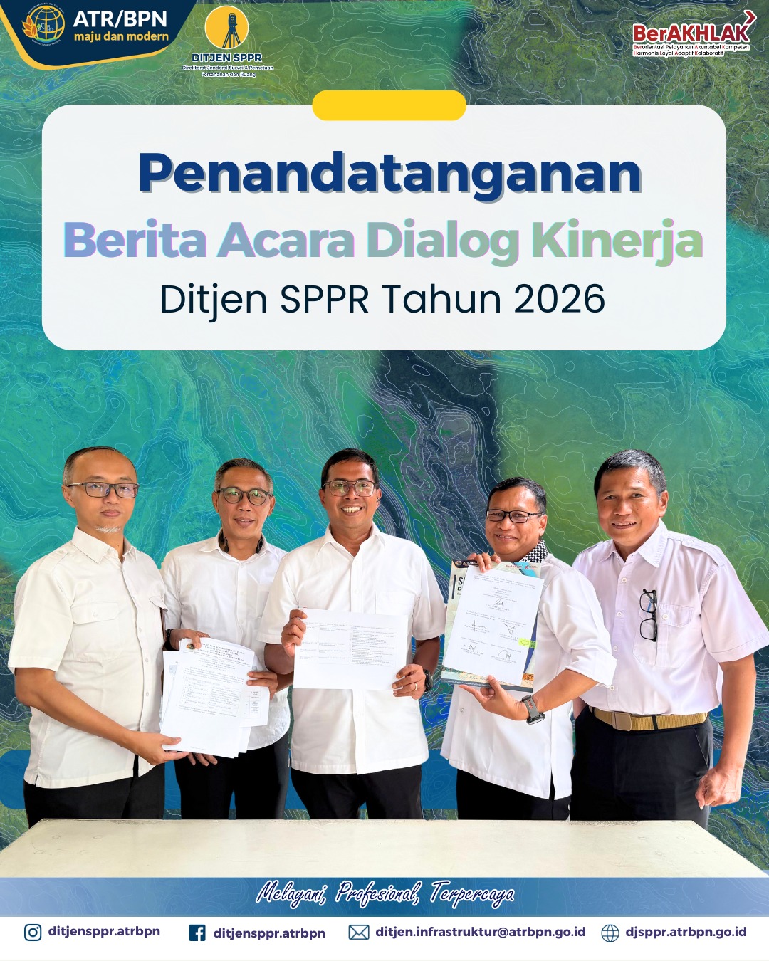 Ditjen SPPR Laksanakan Penandatanganan Berita Acara Dialog Kinerja Tahun 2026