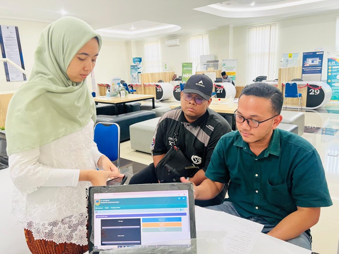 Layani Pemohon Pertanahan di Mall Pelayanan Publik, Kantor Pertanahan Kabupaten Kudus hadir di gerai Nomor 34 dan 35