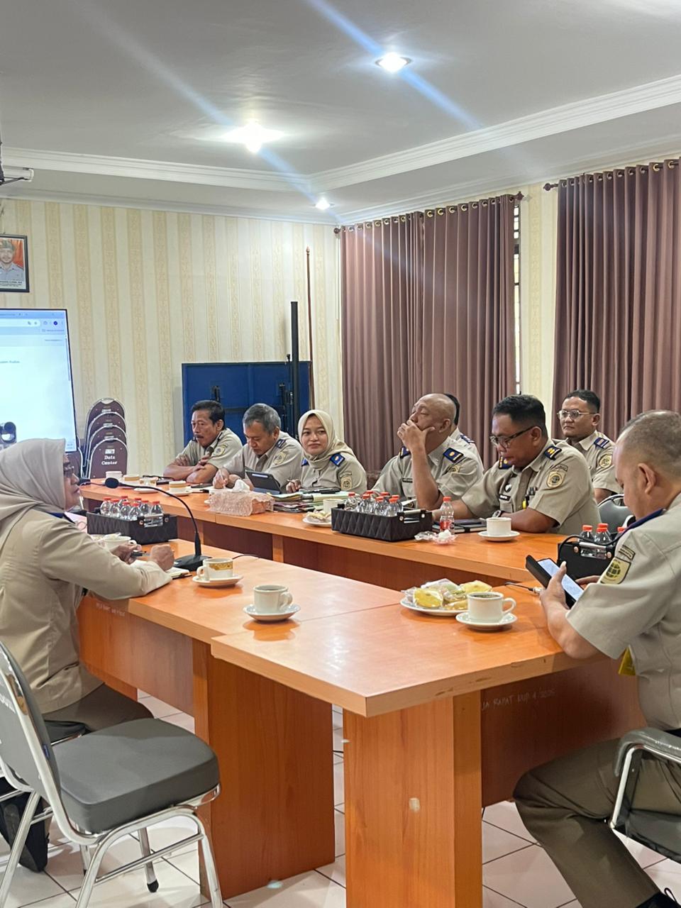 Kepala Kantor Pertanahan Kabupaten Kudus Pimpin Coffee Morning Monev Program Strategis Pertanahan Tahun 2026