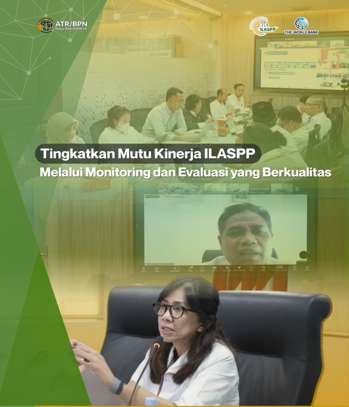 Tim Monitoring dan Evaluasi Inspektorat Jenderal Kementerian ATR/BPN telah menyampaikan berbagai catatan, temuan, dan rekomendasi atas pelaksanaan ILASPP Tahun 2025.