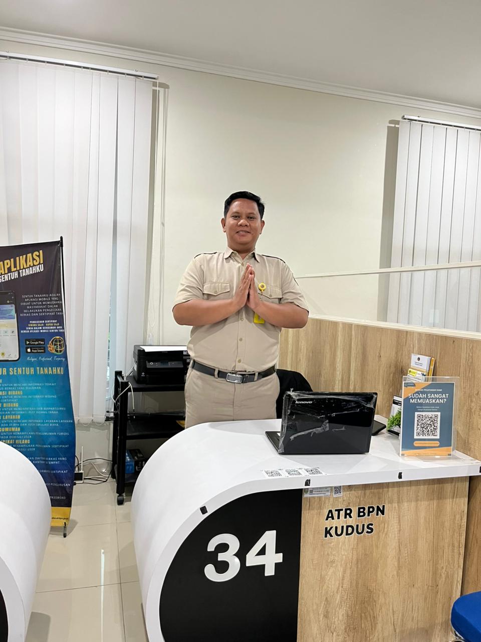 Gerai Pelayanan Pertanahan di MPP, Kantor Pertanahan Kabupaten Kudus Siap Layani Masyarakat