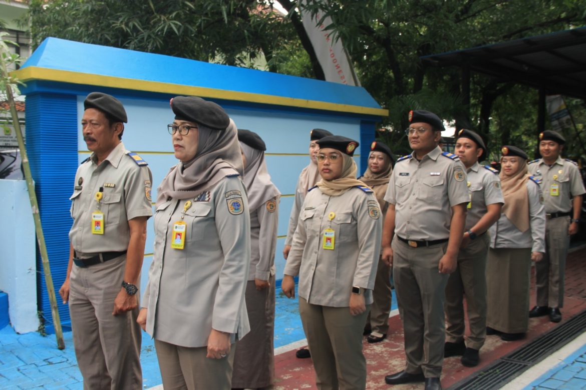 Apel Pagi, Kepala Seksi Pengendalian dan Penanganan Sengketa Tekankan Disiplin dan Soliditas Pegawai